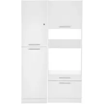 Respekta Hauswirtschaftsraum Clara 200 cm x 167,4 cm x 67,6 cm Weiß Matt