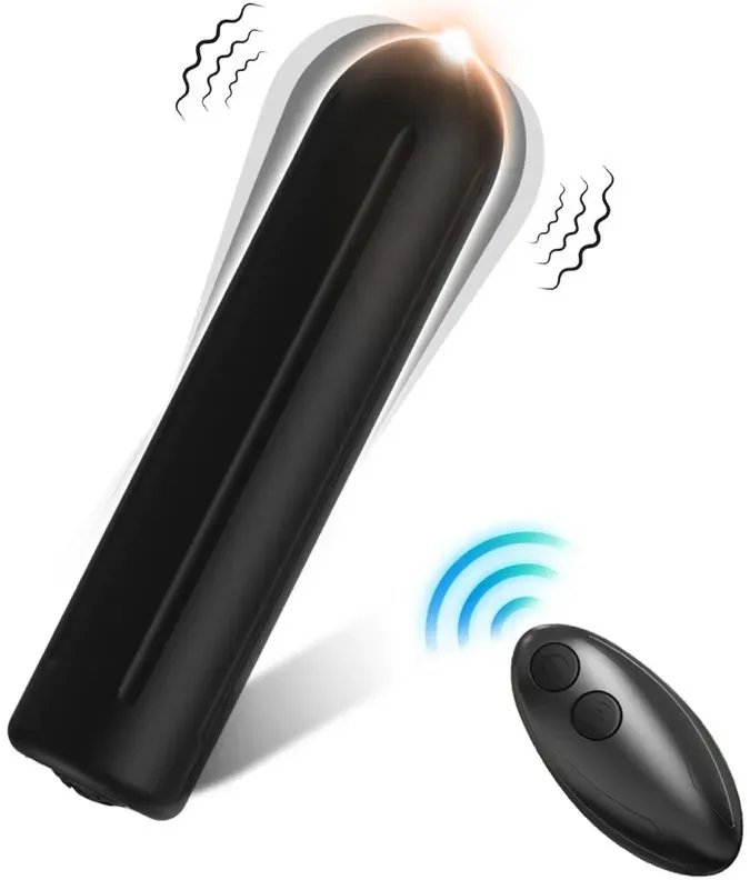ARMONY - WARHEAD VIBRATOR BULLET FERNBEDIENUNG SCHWARZ 2 CM X 8.8 CM