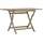 vidaXL Gartentisch Klappbar 120 x 70 x 75 cm Grau/Teak