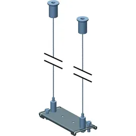 RIDI Homelight Ridi-Leuchten Seilpendel ZSP-E LF-T16-S