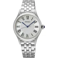 Seiko SUR609P1 Damen-Armbanduhr Klassik Quarz Edelstahl