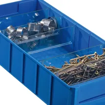 Allit ProfiPlus ShelfBox Divider B Trennsteg transparent 4 St.