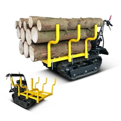 BAMATO Motorschubkarre MTR-300H, 1-tlg., Minidumper, Raupendumper, Dumper gelb