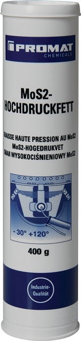MoS2 Hochdruckfett schwarzgrau 400 g Kartusche PROMAT CHEMICALS