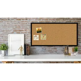 ALLboards Pinnwand 80 x 40 cm Schwarz