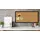 ALLboards Pinnwand 80 x 40 cm Schwarz