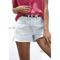 Buffalo Jeansshorts BUFFALO, Damen, Gr. 34, N-Gr, blau (blau