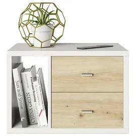 Phoenix Fortuna Raumteiler-Regal 58 x 39,2 x 34 cm weiss