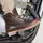 Panama Jack Herren P03 Aviator Combat Boot, Castaño, 43