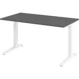 bümö Schreibtisch Serie-XB Grau / Weiß
