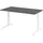 bümö Schreibtisch Serie-XB Grau / Weiß