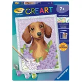 Ravensburger Malen nach Zahlen Dackel Lilac 1 St. Rosa