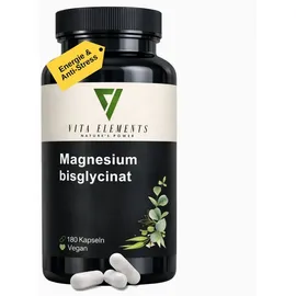 vita elements nature's power Magnesiumbisglycinat Kapseln 180 St.