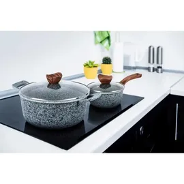Promis Topf-Set 4-tlg. 16 cm + 20 cm + 24 cm + 28 cm