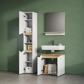 livinity Livinity® Waschbeckenunterschrank Timavo, 60 x 57.5 cm mit 2 Türen