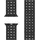 nalia Volt Magnet Silikon Armband für Apple Watch - Sportarmband (Silikon), Uhrenarmband, Schwarz