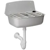 Haas + Sohn Wandausgussbecken 52,5 cm Granit