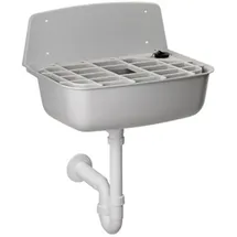 Haas + Sohn Wandausgussbecken 52,5 cm Granit