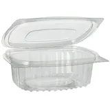 Papstar Feinkost- und Salatschalen mit Klappdeckel 50 St. 4,3 cm x 10,6 cm x 13,3 cm klar