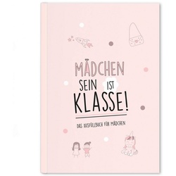 CUPCAKES & KISSES Grußkarten Mädchenbuch zum Ausfüllen, Geschenke für Mädchen zwischen 10 und 14 Jahren, Tagebuch Mädchen rosa