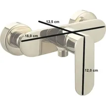 Primaster Prag Duschthermostat Chrom