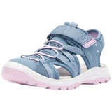 superfit Mädchen Tornado Light Sandale, Blau Rosa 8010, 34 EU