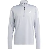 adidas Own the Run Half-Zip Jacke Halo Silver XL
