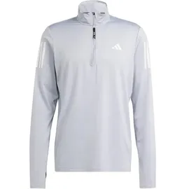adidas Own the Run Half-Zip Jacke Halo Silver XL
