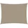 vidaXL Sonnensegel Oxford-Gewebe Rechteckig 3x6 m Taupe