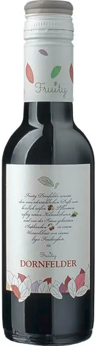 Fruity Dornfelder Rotwein süß 0,25 l | 2023