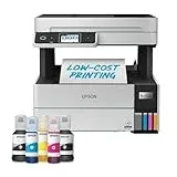 Epson EcoTank ET-5185 Tintentankdrucker | für kleine Büros & Unternehmen | WLAN & Ethernet | A4 | Drucken, Kopieren, Scannen, Faxen | Duplexdruck | 6.1 cm Touchscreen | ADF | PCL