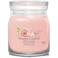Yankee Candle Fresh Cut Roses mittelgroße Kerze 368g