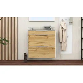 borchardt Möbel Oliva 89 x 96 x 24 cm hängend / weiß matt