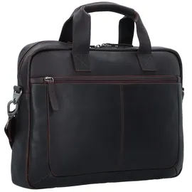 The Chesterfield Brand Wax Pull Up Aktentasche Leder 40 cm Laptopfach braun