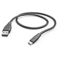 Hama USB-A auf USB-C 1,5 m Schwarz