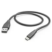 Hama USB-A auf USB-C 1,5 m Schwarz