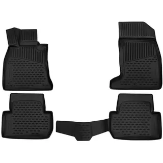 Element Passgenaue Premium Antirutsch Gummi Fußmatten - KIA Stinger, Limousine