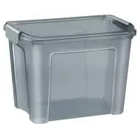 CEP Aufbewahrungsbox 18,0 l grau-transparent 27,7 x 38,9 x 28,5 cm
