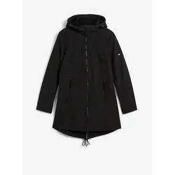 bonprix Softshell-Parka wasserabweisend, schwarz, 40, Softshell