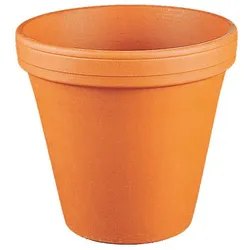 Ton-Topf natur 16/14cm mit Bodenloch