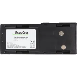 AccuCell Akku passend für Motorola GP300 Akku GP600 HNN9628A NiMH 1800-2100mAh 7,2V