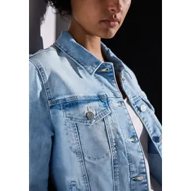 STREET ONE Jeansjacke in ultra bleached wash, | Gr.: 42,