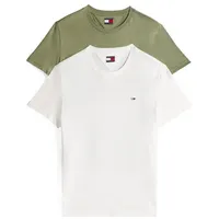 Tommy Jeans Rundhalsshirt »TJM XSLIM 2PACK JERSEY TEE EXT«,