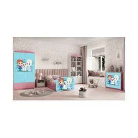 Möbel Kraft Bett Snow Princesses Rosa/Pink