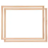btsae Schattenfugenrahmen Schwarz 40x60 cm 2er Set