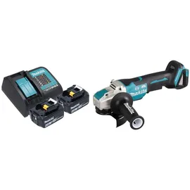 Makita DGA 520 SGX1 inkl. 2 x 6,0 Ah + Lader