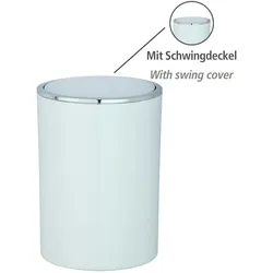 WENKO Schwingdeckeleimer Mod. Inca White