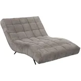Mid.you Relaxliege Serio, Grau, Metall, 2-Sitzer, 118x83x168 cm, Wohnzimmer, Sessel, Relaxliegen