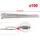 KS Tools Kabelbinder mit Kugelverschluss, 4,6x250mm, 100 Stück