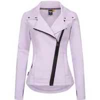 Ragwear Saskie Gr. M (38), lila Lavender Damen Sweatjacke Trainingsjacke innen kuschelig weich angeraut YOUMODO